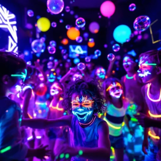 glow party kids 610x610px